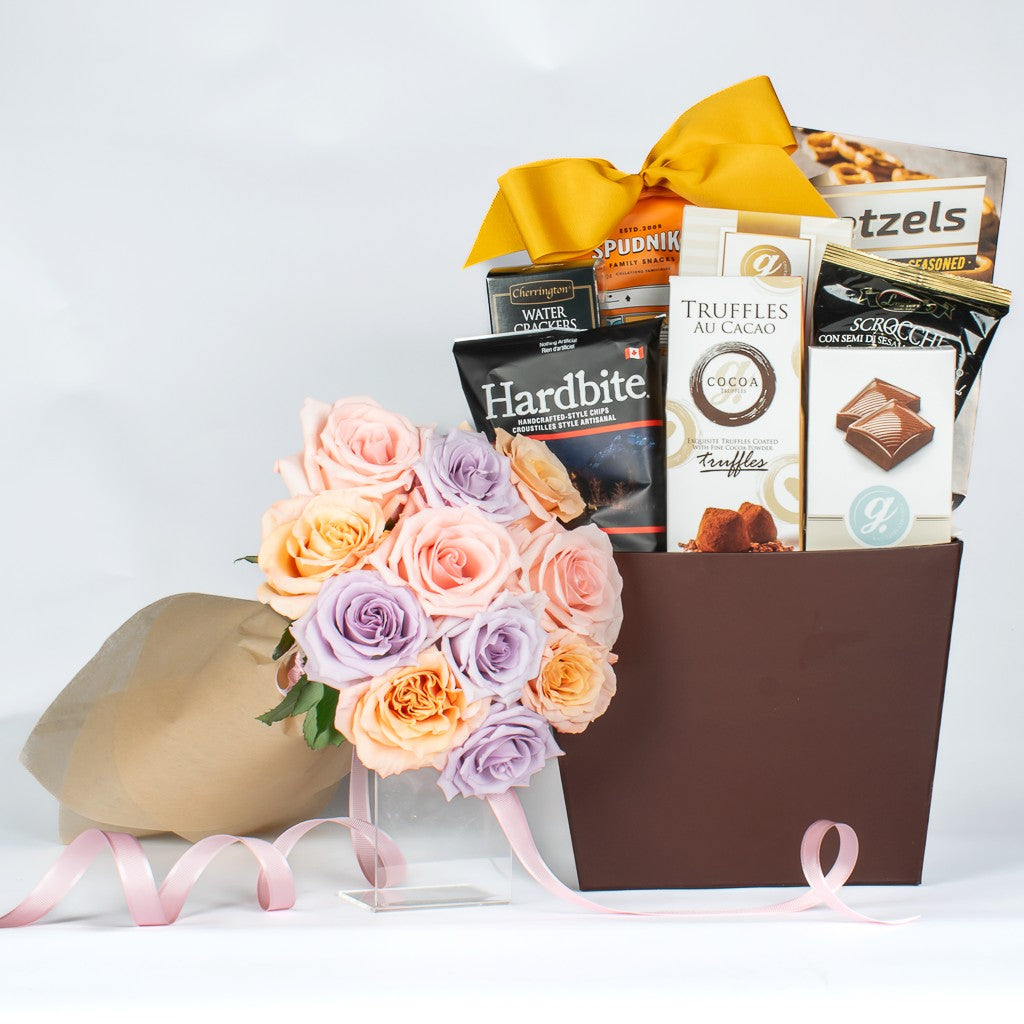 Easy Tips For Sending Flowers And Gift Baskets Together