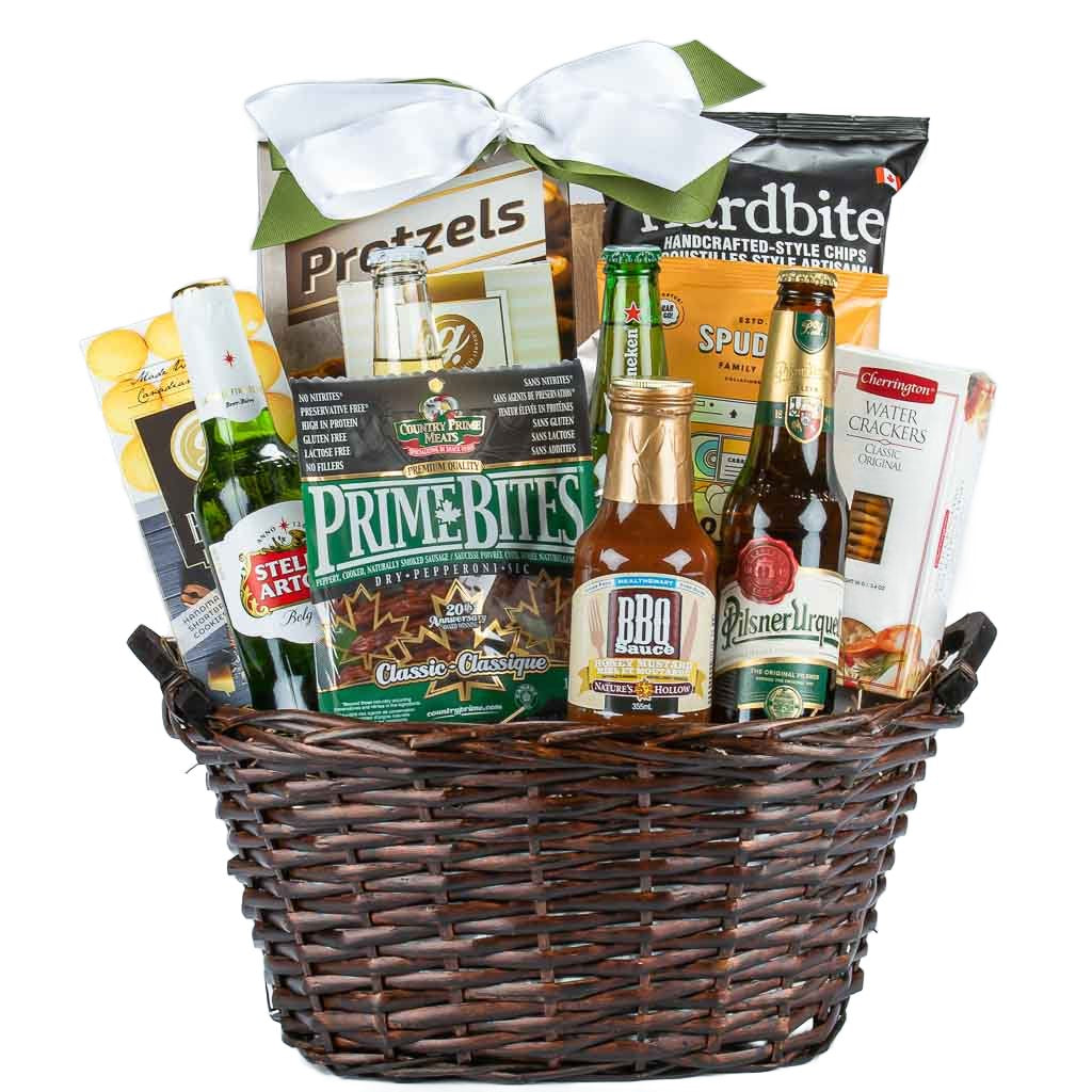 BBQ Gift Baskets for Summer. Barbeque Baskets delivery in Canada.