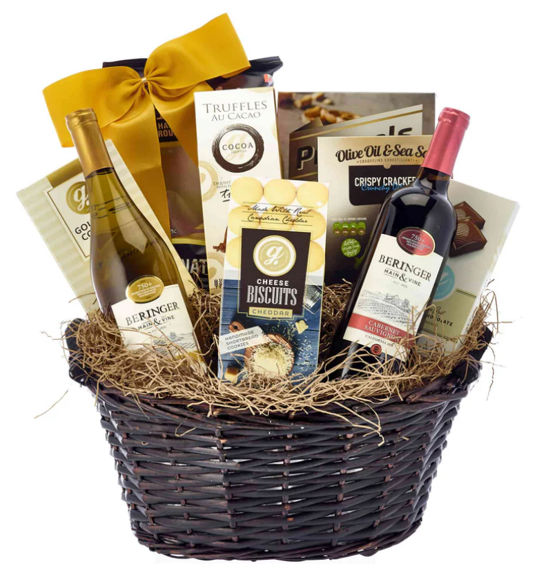 Gift Basket Ideas for Wine Lovers - MY BASKETS