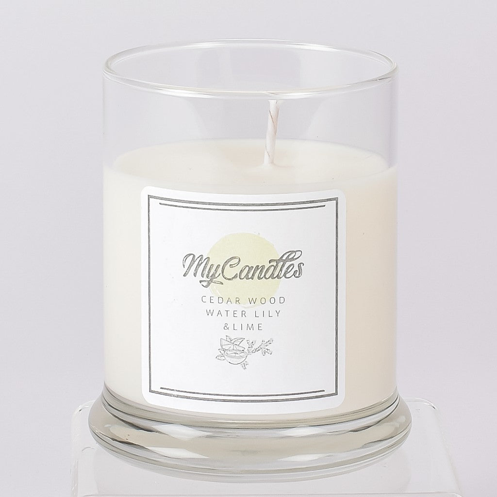 Fresh And Calm Candle In Glass Jar 