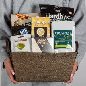 Sympathy Gift Basket With Savoury Items 