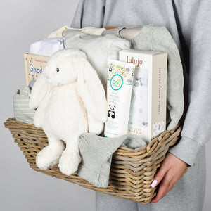 Luxury Neutral Baby Gift Basket