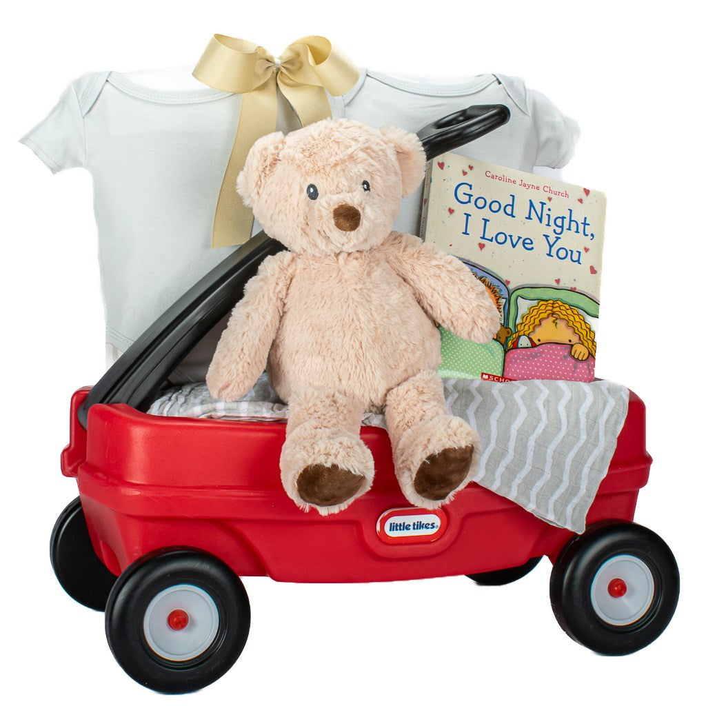 Little Tikes Baby Wagon WIth Teddy Gift 