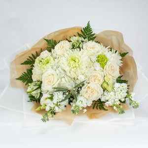 White Flower Bouquet Delivery