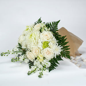 Premium White Flower Arrangement