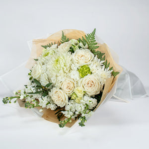 Premium White Flower Arrangement 