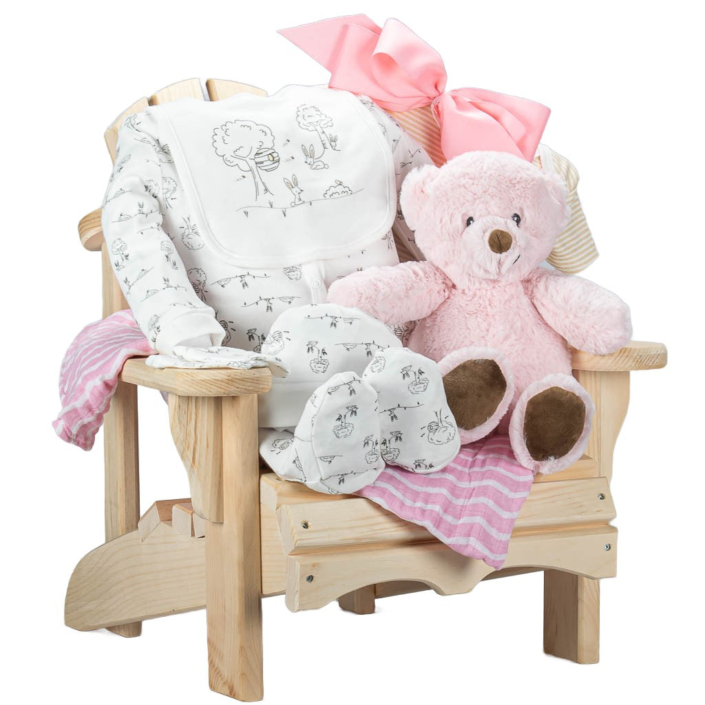 Baby Girl Gift Personalized Chair