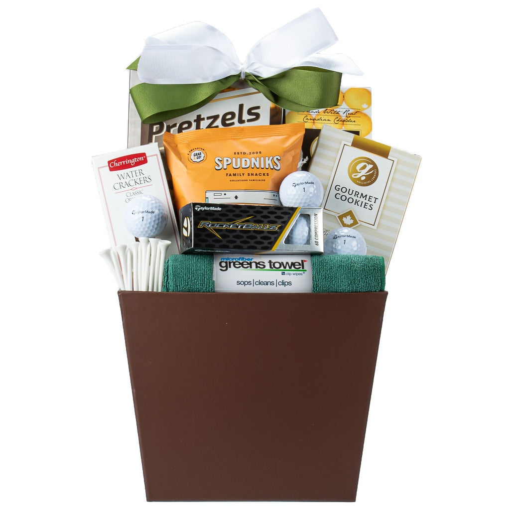 Hole In One Golf Gift Basket, A Great Gift For Golfer or Golfing Fan