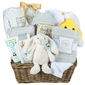 Neutral Luxury Jellycat Plush Baby Gift