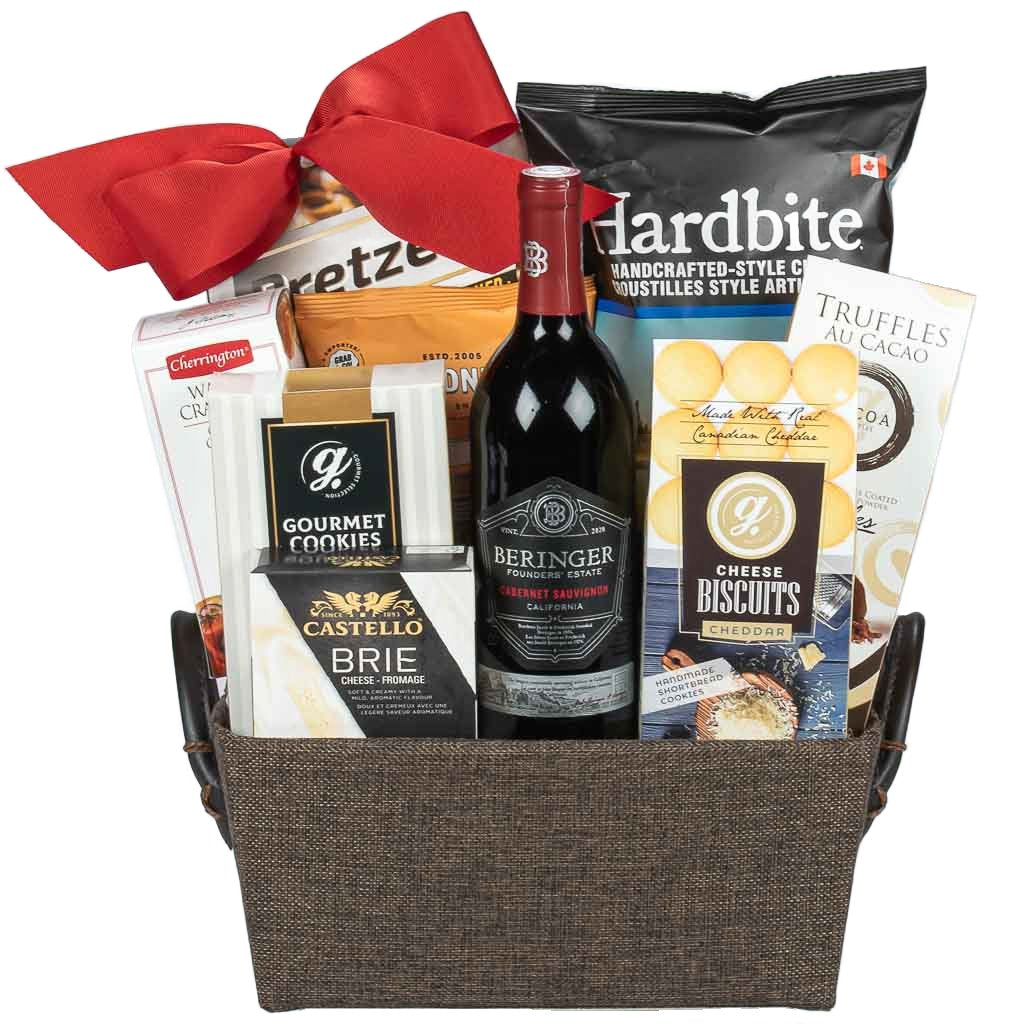 Wine Gift Baskets Toronto - Wine & Cheese Gifts - MY BASKETS