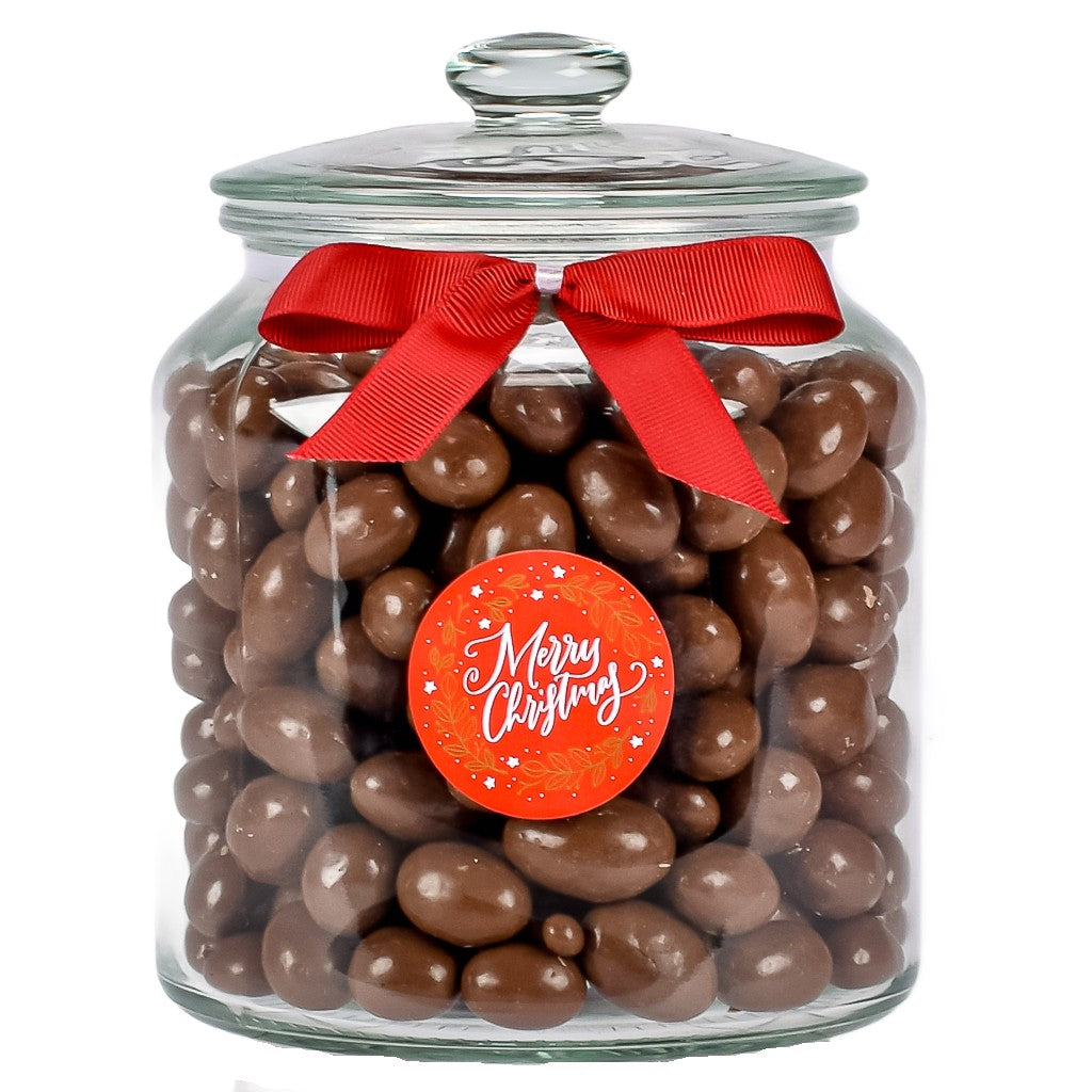 Chocolate Almonds Jar