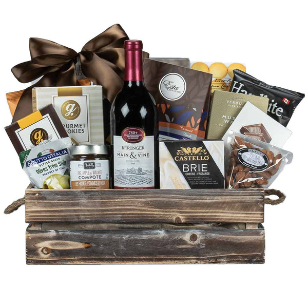 Wine Sympathy Baskets Delivery Toronto - My Baskets Gift Delivery - MY ...