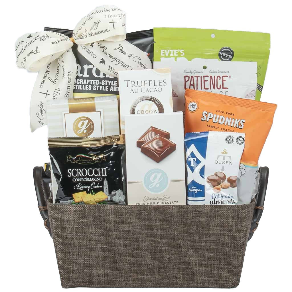 Sympathy Gift Baskets Delivered for Condolences - MY BASKETS