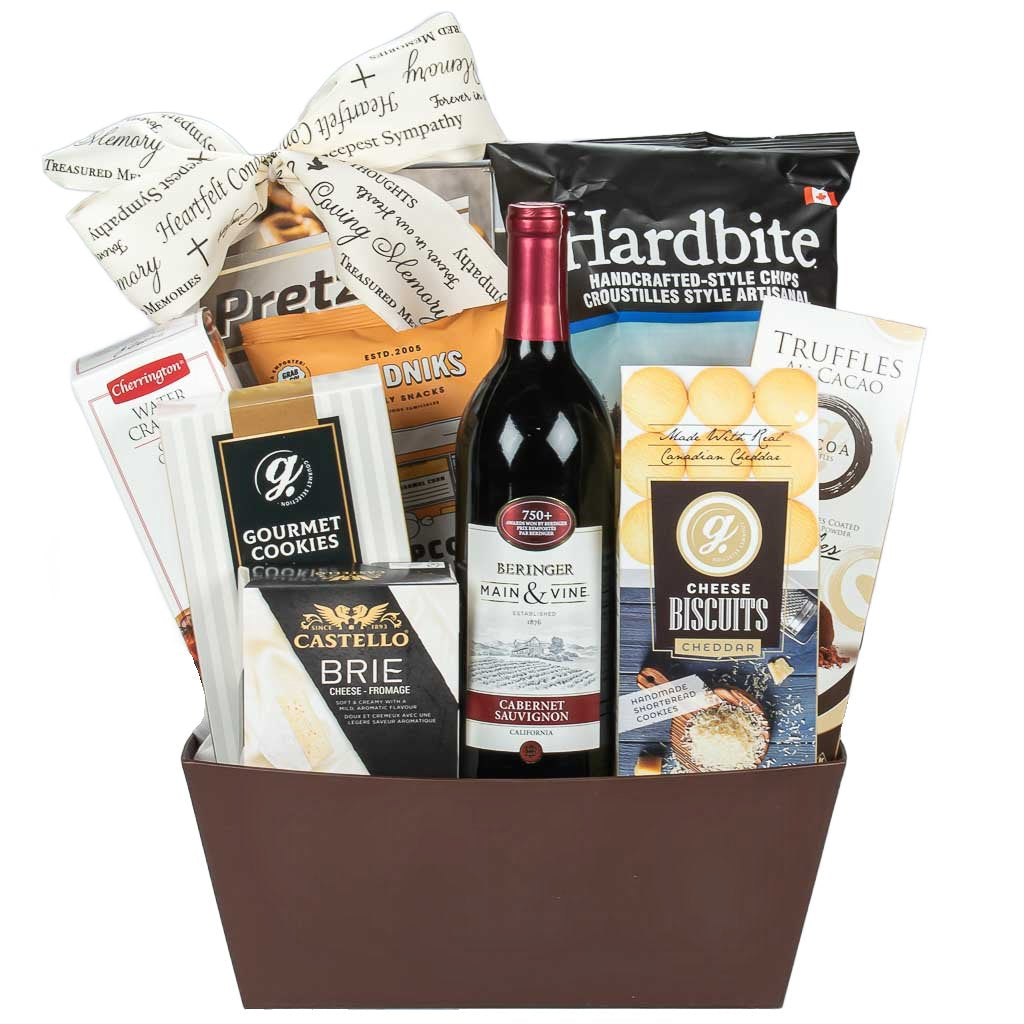 Sparkling Wine Congratulations Gift Basket - Wine and Champagne Gifts By  San Francisco Gift Baskets