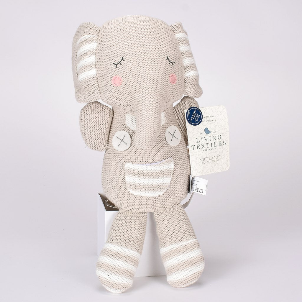 Plush Elephant Knit