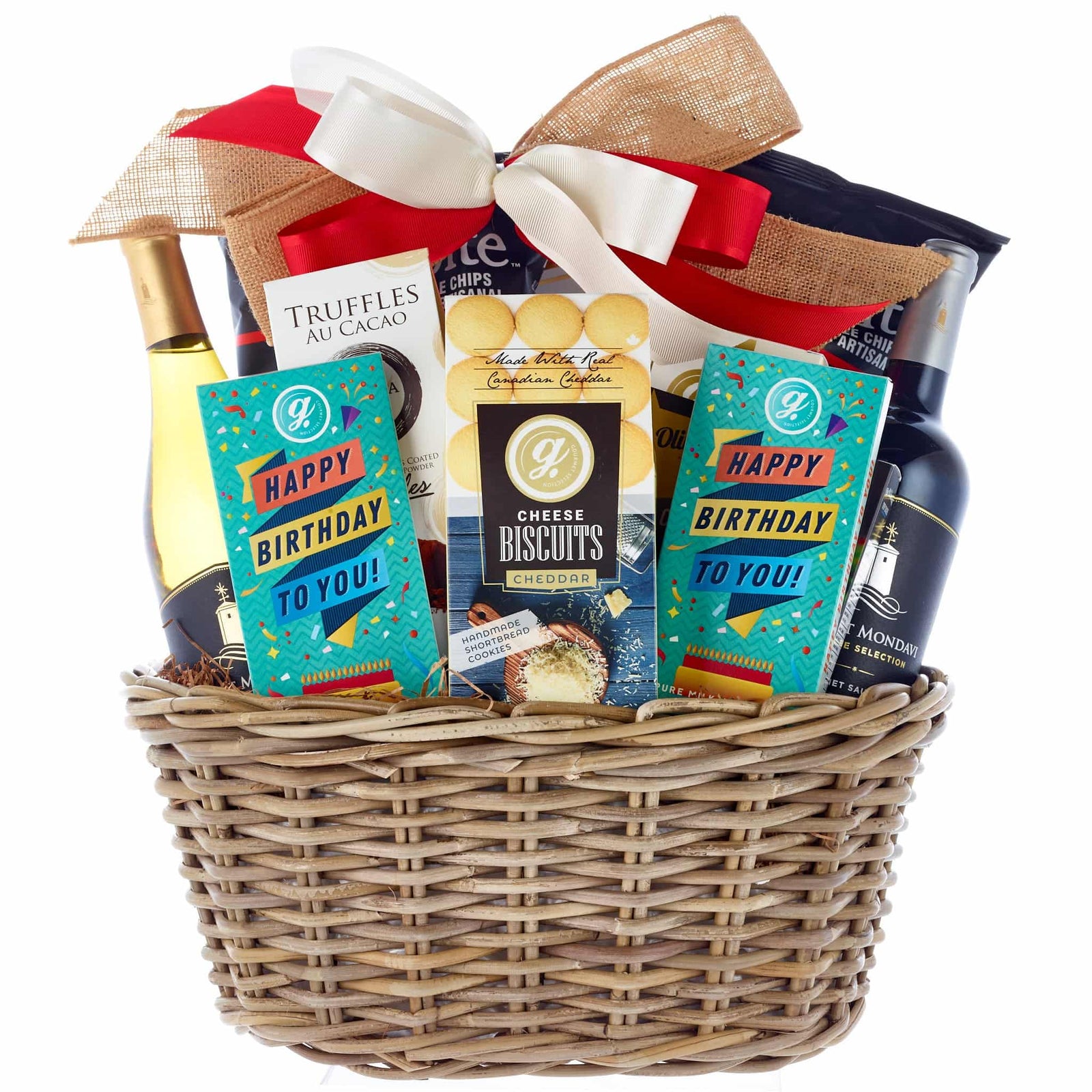Birthday Toast Gift Basket | Baskets Galore COM | Baskets Galore