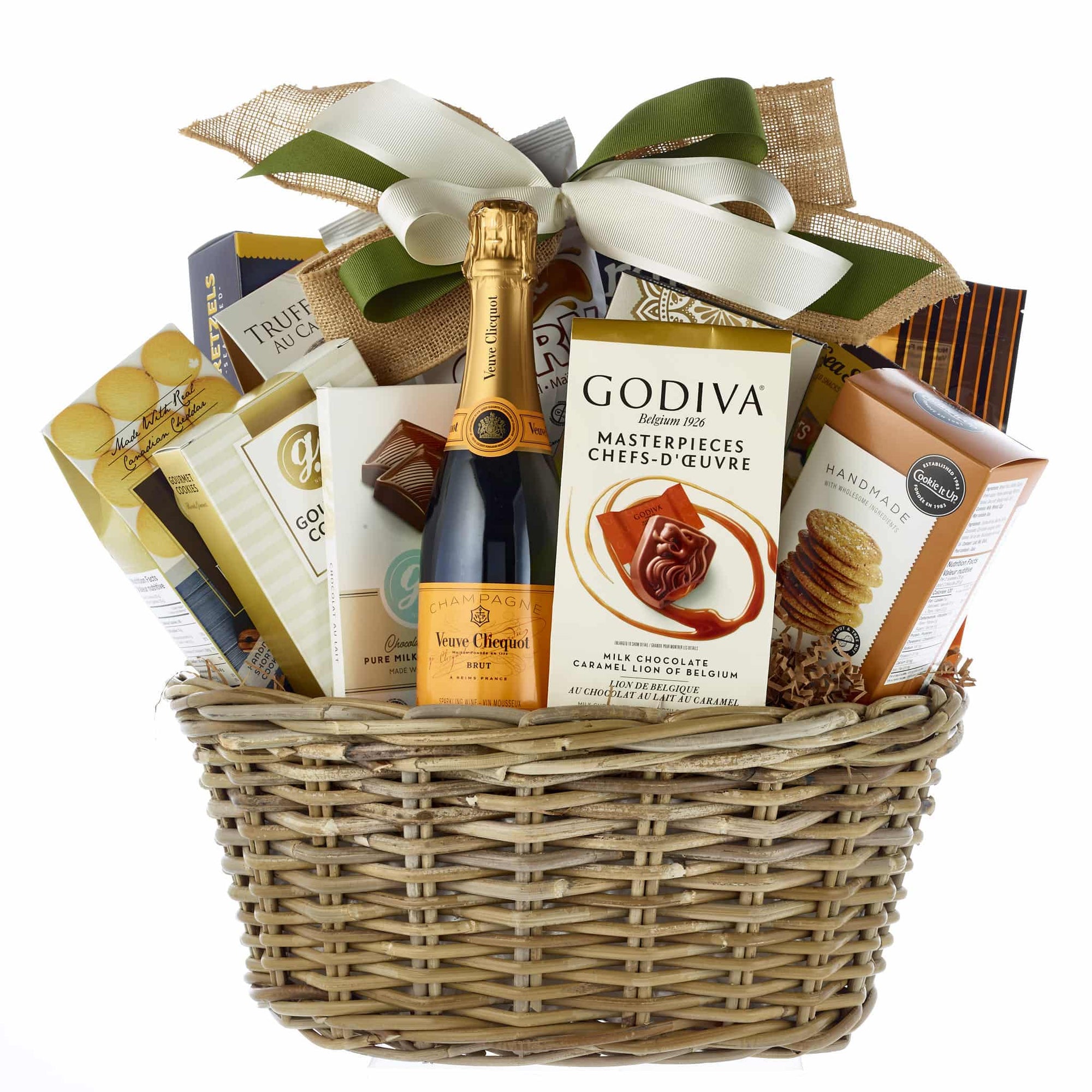 Champagne and Mimosa Gift Basket by Gourmet Gift Baskets