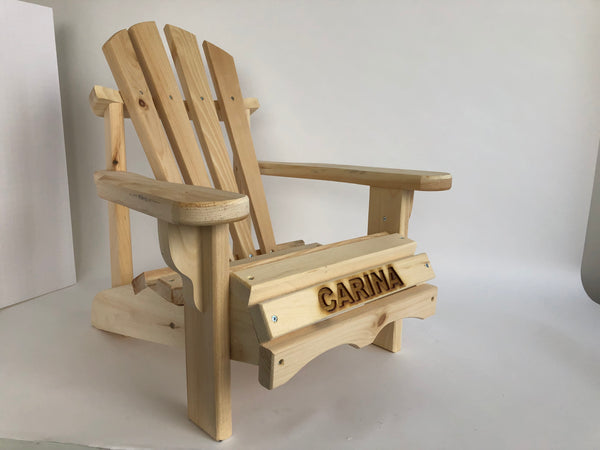 Kids chair with name on clearance it