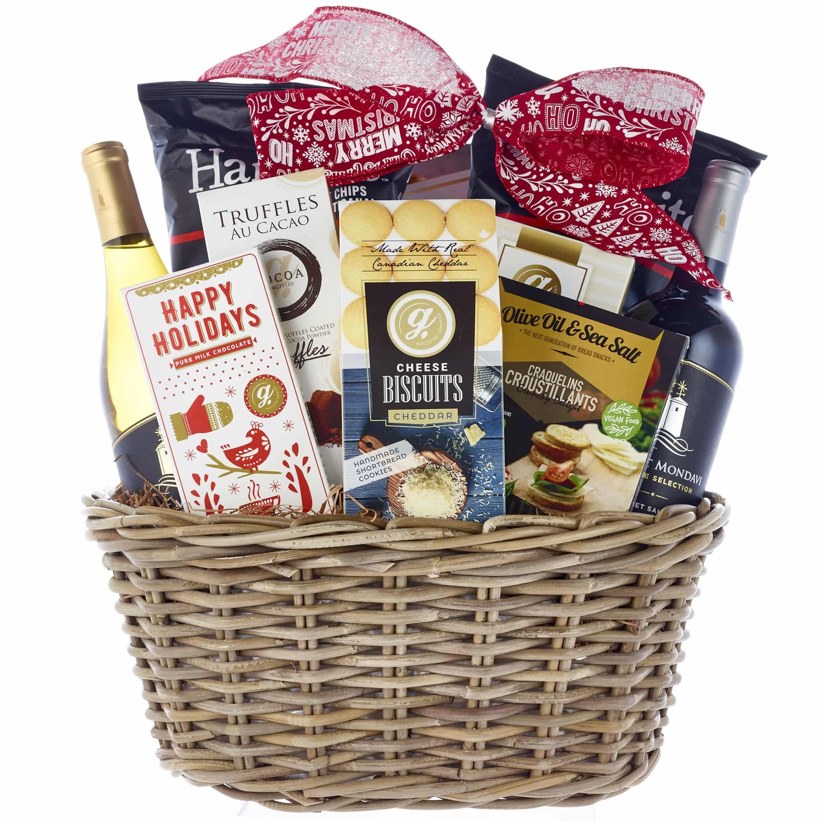 Happy Holidays Gift Basket | Hickory Farms